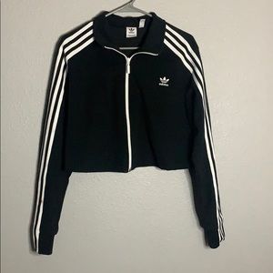 Adidas women’s cropped jacket